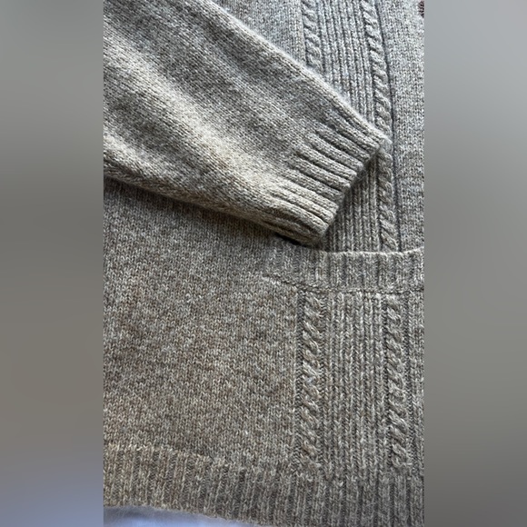 So‎ Cozy! Tabi International Neutral Oatmeal Novelty Cottagecore Cardigan - Picture 15 of 15